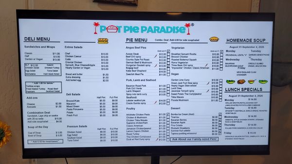 Menu photo 1 Pot Pie Paradise Hayward, CA Menu photo 1 Pot Pie Paradise Hayward, CA