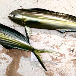 Ocean Gardens and Gifts - Nautical stainless-steel wall art.