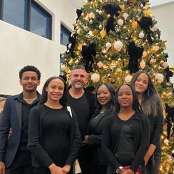 Love of Christ Church - My beautiful saved family celebrating the birth of Christ, King Jesus!!  At LOCC