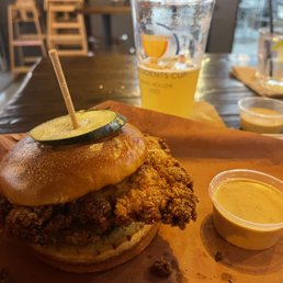 BBQ Swiss Chicken Sandwich