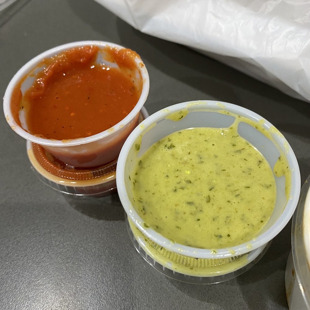 Tefy’s Birria Y Mas - Red and green salsa - Food Trucks Near Me - Austin, Texas Tefy’s Birria Y Mas - Red and green salsa - Food Trucks Near Me - Austin, Texas