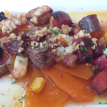 Atlas Eats Kitchen & Bake Shop - Roasted root vegetables in vinegar braise - Breakfast & Brunch Near Me - Irondequoit, New York