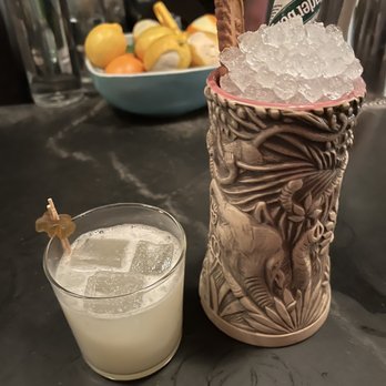 Trick Dog - Left: Broadsides, Right: Trickdog Airways - Cocktail Bars Near Me - San Francisco, California Trick Dog - Left: Broadsides, Right: Trickdog Airways - Cocktail Bars Near Me - San Francisco, California