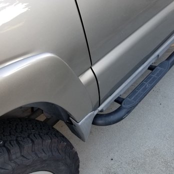 Autobodytoyou - Dents and scrapes repaired on rear right fender - Body Shops Near Me Autobodytoyou - Dents and scrapes repaired on rear right fender - Body Shops Near Me