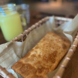 Sagrado Cafe - Pastel and Freshly Squeezed Orange Juice
