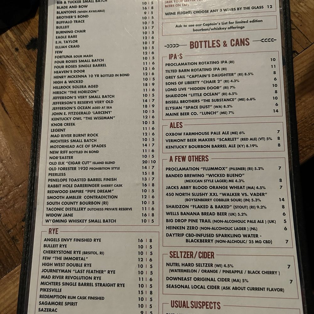 The Revival Craft Kitchen & Bar - Menu - Whiskey Bars Near Me - Warren, Rhode Island The Revival Craft Kitchen & Bar - Menu - Whiskey Bars Near Me - Warren, Rhode Island