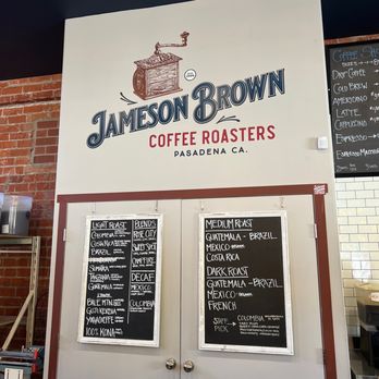 Jameson Brown Coffee Roasters - Coffee & Tea Near Me - Pasadena, California