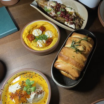 Anixi - Choice of 3 Dip Mezze - Vegan Near Me - New York, New York