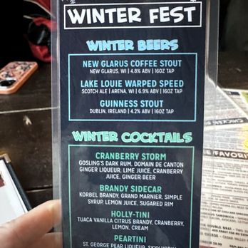 Nitty Gritty - Sun Prairie - Featured cocktails - American Near Me - Sun Prairie, Wisconsin