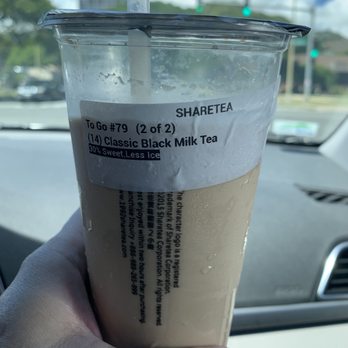Sharetea - Classic Black Tea hits the spot on a warm day - Bubble Tea Near Me - Honolulu, Hawaii