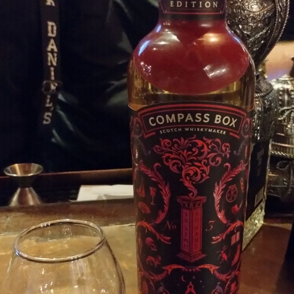 The Whiskey - Compass Box "No Name No. 3" Blended Scotch. - American Near Me - Orlando, Florida The Whiskey - Compass Box "No Name No. 3" Blended Scotch. - American Near Me - Orlando, Florida