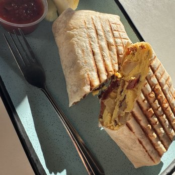The Bistro Queen Creek - Egg/bacon and sauce burrito - Wine Bars Near Me - Queen Creek, Arizona The Bistro Queen Creek - Egg/bacon and sauce burrito - Wine Bars Near Me - Queen Creek, Arizona