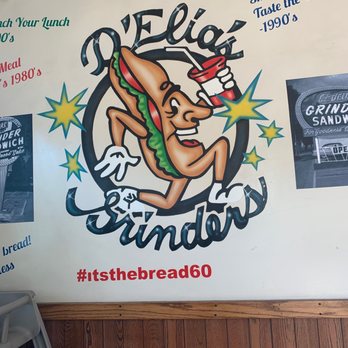 D'Elia's Grinders Eastside - Logo - Sandwiches Near Me - Riverside, California
