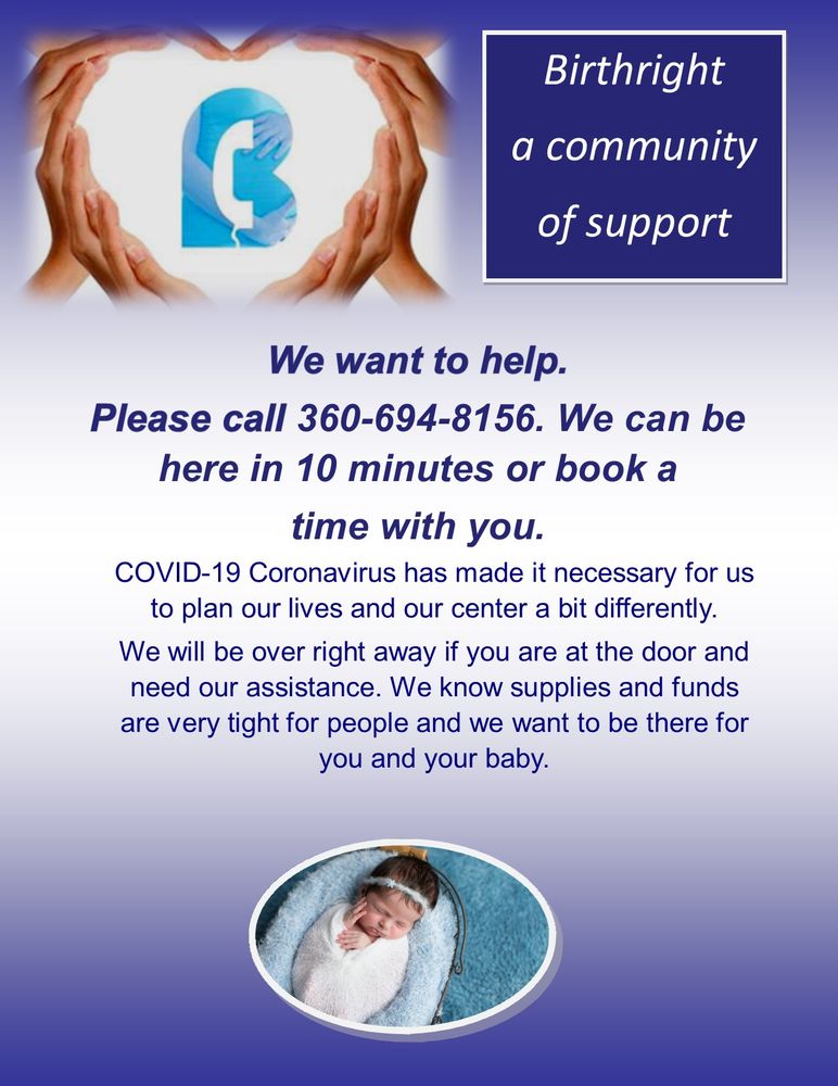 Birthright Vancouver, Washington - social services organization in Vancouver, WA