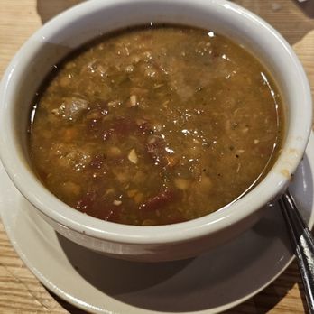 Carrabba's Italian Grill - Sausage and Polenta soup, I think it was lentils not polenta - Italian Near Me - Orlando, Florida Carrabba's Italian Grill - Sausage and Polenta soup, I think it was lentils not polenta - Italian Near Me - Orlando, Florida