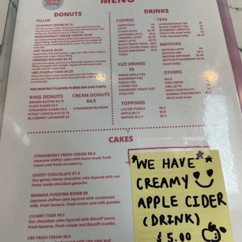 Chubby Baker - Menu - Donuts Near Me - Salt Lake City, Utah Chubby Baker - Menu - Donuts Near Me - Salt Lake City, Utah