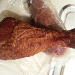 Richmond Meat Packers - MASSIVE turkey leg. That's like a 2lb leg.