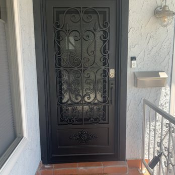 American Metal Craft - Security door outside - Metal Fabricators Near Me - Pomona, California American Metal Craft - Security door outside - Metal Fabricators Near Me - Pomona, California