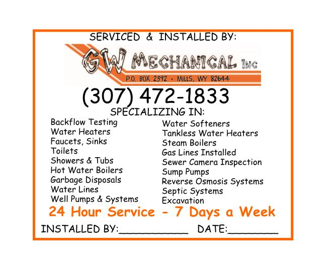 Slide of GW Mechanical