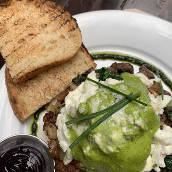 Blu Jam Cafe - Steak Hash - Breakfast & Brunch Near Me - Los Angeles, California Blu Jam Cafe - Steak Hash - Breakfast & Brunch Near Me - Los Angeles, California