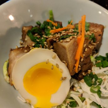 Juban Ramen & Tapas - Front view of Kakuni (Soft braised pork) - $7 - Ramen Near Me - Milpitas, California Juban Ramen & Tapas - Front view of Kakuni (Soft braised pork) - $7 - Ramen Near Me - Milpitas, California