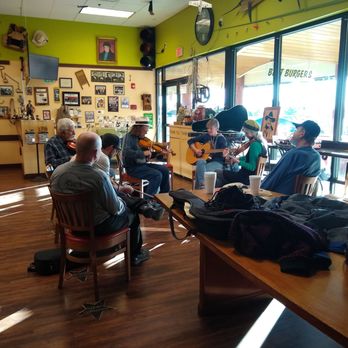 The Grill on San Mateo - We got to hear a folk music jam session while we were eating. - Steakhouses Near Me - Albuquerque, New Mexico