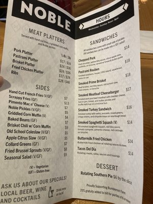 Menu photo 3 Noble Barbecue Portland, ME Menu photo 3 Noble Barbecue Portland, ME