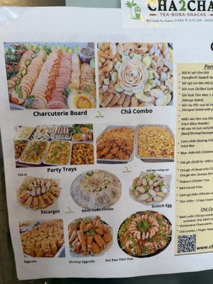 Menu photo 2 Cha2Cha Anaheim, CA