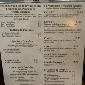 Cornucopia Foods - Menu - Sandwiches Near Me - Malden, Massachusetts