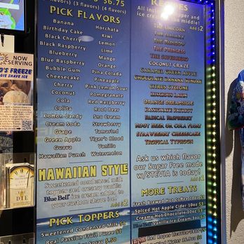 Freeze Your Brain Shave Ice - Menu - Shaved Ice Near Me - Orlando, Florida Freeze Your Brain Shave Ice - Menu - Shaved Ice Near Me - Orlando, Florida