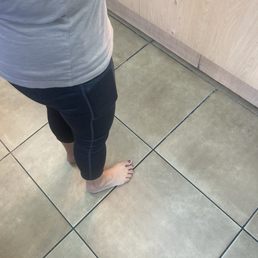 The women's feet The women's feet