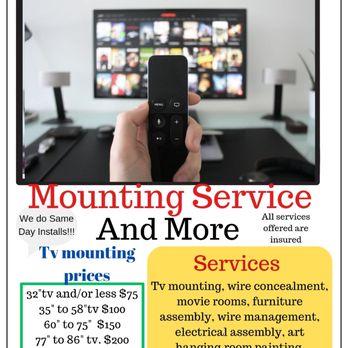 Steve's Tv Mounting Service - TV Mounting Near Me - Philadelphia, Pennsylvania Steve's Tv Mounting Service - TV Mounting Near Me - Philadelphia, Pennsylvania