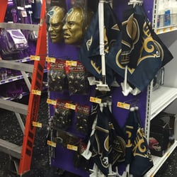 Party City - Rams stuff on clearance. Still expensive though. They should just tic them out for free lmao