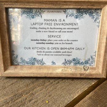 maman - Cafes Near Me - New York, New York