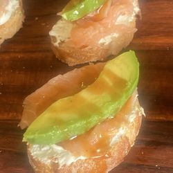 The Bistro - These were very good salmon hors d'oeuvre