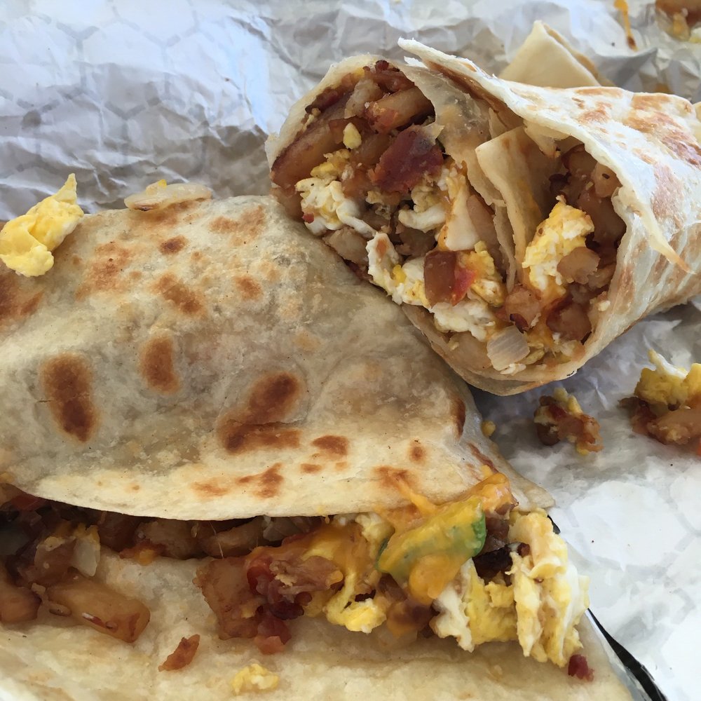 Con Madre Kitchen - Breakfast burrito (a la Mexicana style). - Mexican Near Me - Austin, Texas Con Madre Kitchen - Breakfast burrito (a la Mexicana style). - Mexican Near Me - Austin, Texas
