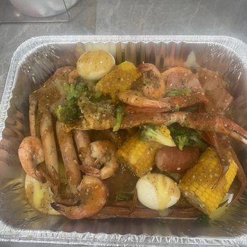 Off The Hook Crabs & Fish - Original Small Crab Boil add shrimp - Seafood Near Me - Atlanta, Georgia Off The Hook Crabs & Fish - Original Small Crab Boil add shrimp - Seafood Near Me - Atlanta, Georgia