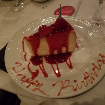 Fogo de Chão - Complimentary Birthday Cheesecake - Brazilian Near Me - Chicago, Illinois