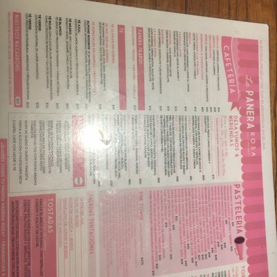 Menu photo 5 La Panera Rosa Buenos Aires, C