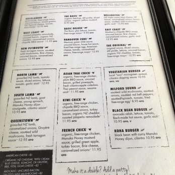 Burger Bach - Burger menu - Burgers Near Me - Richmond, Virginia