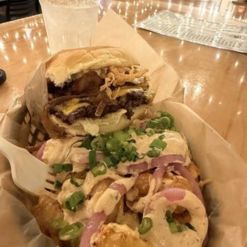 Mess Hall - Samburger with Scott's tots - Burgers Near Me - Wilmington, North Carolina