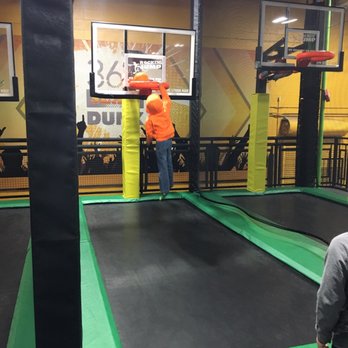 Sky Zone Trampoline Park - Basketball hoops - Trampoline Parks Near Me - Vacaville, California