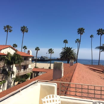Harbor View Inn - View from our room. - Hotels Near Me - Santa Barbara, California