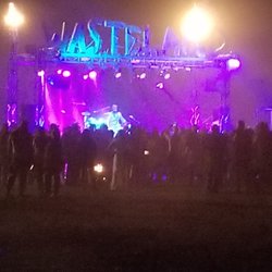Rocking out at Wasteland!