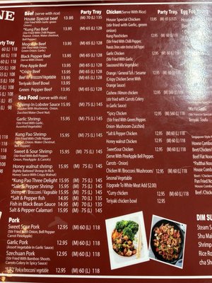 Menu photo 2 Tokyo Express Escondido, CA