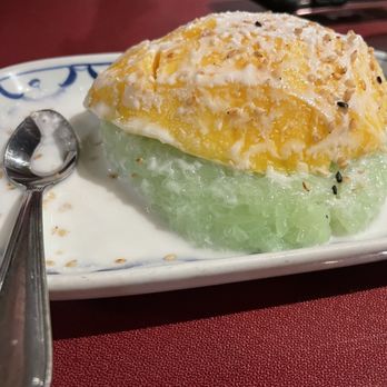 Champa - Mango with Sticky Rice - Thai Near Me - Providence, Rhode Island