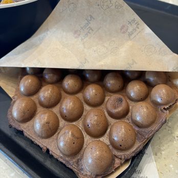 Meet Fresh - Chocolate Egg Waffle - Desserts Near Me - Santa Clara, California Meet Fresh - Chocolate Egg Waffle - Desserts Near Me - Santa Clara, California