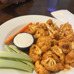 Roasted Buffalo Cauliflower