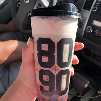 Boba Ave Express - Strawberry Yogurt Blended!! - Bubble Tea Near Me - Arcadia, California