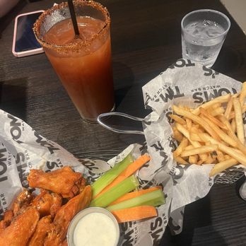 Tom's Watch Bar - Wings, fries and a michelada - New American Near Me - Las Vegas, Nevada